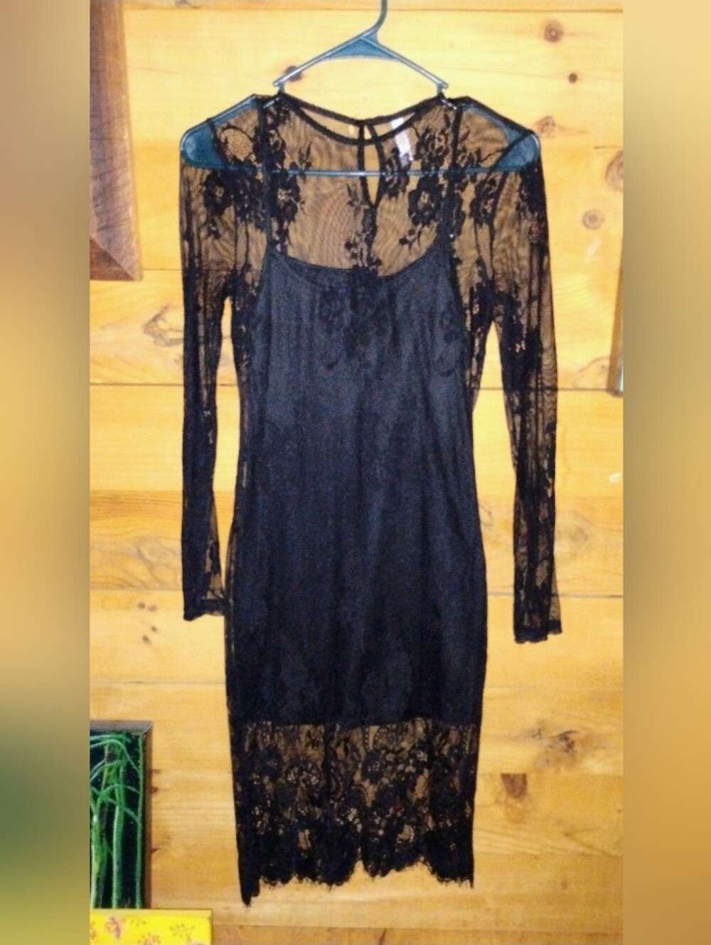 Black Lace Xhilaration Dress Extra Small